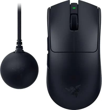 Razer Viper V4 Pro Gaming Mouse, 50000 DPI Focus Pro Sensor Gen 3, 8000Hz Polling Rate, 49G Ultra Lightweight, 180 Hours Battery, Black | RZ01-05630100-R3G1