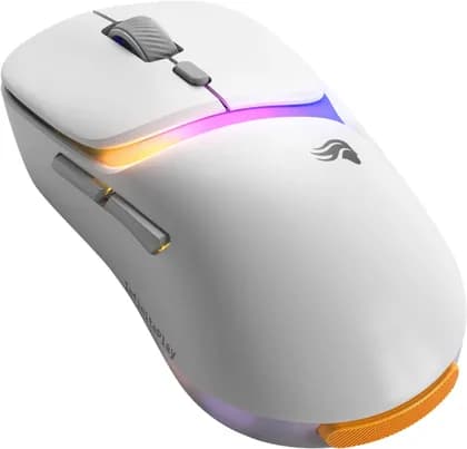 Glorious Model D3 Wireless Mouse, BAMF 3.0 30K Optical Sensor. 6 Remappable Buttons, 30,000 DPI, 750 IPS Speed, 8,000Hz Polling Rate, 130M Click Optical Switches, White | GLO-D3-WL-WHT