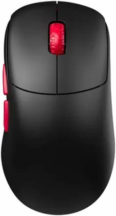 LAMZU THORN V2 Wireless Gaming Mouse, 55g Lightweight Ergonomic Design, 30,000 DPI PixArt Sensor, 8000Hz Polling Rate, 2.4GHz & USB-C, Black/Red | 6975637430886