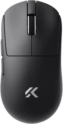 MCHOSE A7 V2 Ultra Lightweight Wireless Gaming Mouse, PAW3395, 26000 DPI, 8K Polling, TOPSPEED Wireless, Omron 100M Switches, TTC Gold Encoder, Tri-Mode, PTFE Feet, 62g, Black | A7V2-5