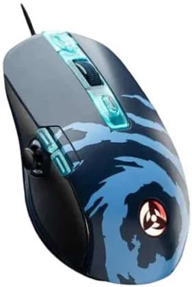 Lexip Kakashi Kamui Mouse Design by Tsume Naruto Shippuden, Collector Edition Mouse, 12000 DPI Optical Sensor, Thumb Joystick, Ceramic Skates, Wired USB Gaming Mouse, Violet | Kakashi