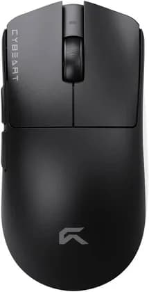 Cybeart Artemis Wireless Gaming Mouse, 1000Hz Polling Rate, 52g Ergonomic Design, 24,000 DP, PixArt Sensor, Tri-Mode 2.4G/Bluetooth/USB-C, RGB Lighting, 1ms Response, Black | MC-ARTEMIS-CYB01