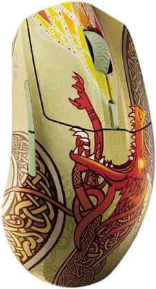 SteelSeries CS2 Dragon Lore Edition Wireless Gaming Mouse, 18K DPI TrueMove Air Optical Sensor, 2.4GHz & Bluetooth, Up to 200 HR Battery, 80M Click Durability, Dragon Lore | 62614