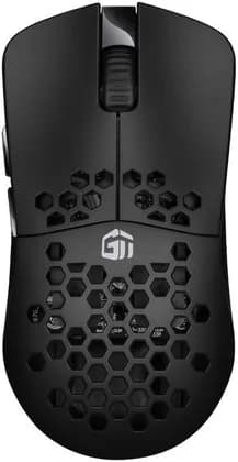 GamerTek Onyx Wireless Gaming Mouse, PixArt PAW 3335 Optical Sensor, TTC Dustproof Gold 80M Switch, Up to 16000 DPI, Triple Mode Connectivity, 1.8m Paracord, Black | 616985067152