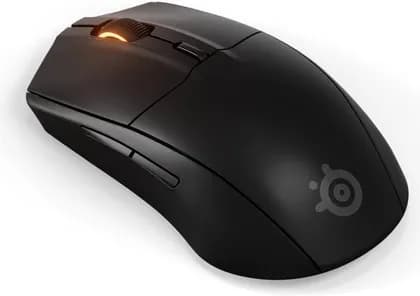 SteelSeries Rival 3 Gen 2 Wireless Mouse, Symmetrical Shape, 6 Buttons, Optical Type, TrueMove Air Optical Sensor (18K DPI), 1.9ms Ultra-Fast Clicks, 2.4GHz / Bluetooth Connection, Black | 62523