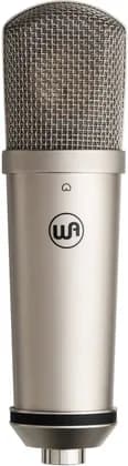 Warm Audio WA-87jr SE Large-Diaphragm Cardioid FET Transformerless Condenser, 9dBA Self-Noise, 116dBA Dynamic Range, 125/135dB Max SPL, 100Ohms Impedance, Nickel | WA-87jrSE