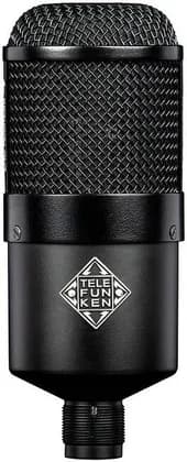 Telefunken M82 Microphone, 32mm Dynamic Moving Coil, 25Hz-18kHz Frequency Range, Cardioid, Dynamic, 250 Impedance, 146dB Max SPL, 2x On-Board EQ Switches, Black | M82