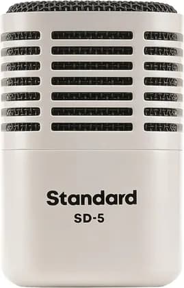 Universal Audio SD-5 Dynamic Microphone with Hemisphere Modeling Cardioid Dynamic Microphone, 20 Hz - 15 kHz Frequency Range, 50Ohms Impedance, 3-Pin XLRM Connector, White | MIC-UASD-5