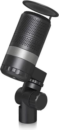 TC-Helicon GoXLR MIC Dynamic Broadcast Microphone with Integrated Pop Filter, Dual Articulate Joints, Universally Adjustable, Gold-Plated XLR Connector, Black | GOXLRMIC
