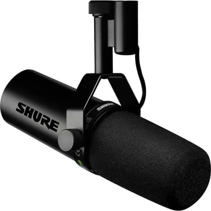 Shure SM7DB Dynamic Vocal Microphone Built-in Active Preamp (+18/+28dB), Cardioid, Flat/Presence Boost/Bass Roll-Off, XLR Output, Broadcast, Podcasting, Streaming & Studio Vocals | SM7DB