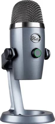 Logitech Blue Yeti Nano USB Microphone, 20Hz - 20kHz Frequency Response, 24 Bit Rate, 120dB Max SPL, USB 3.5 mm Connector Type, Shadow Gray | 988-000205