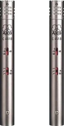 AKG C451 B Small-Diaphragm Condenser Microphone (Matched Pair) | 2895H00210