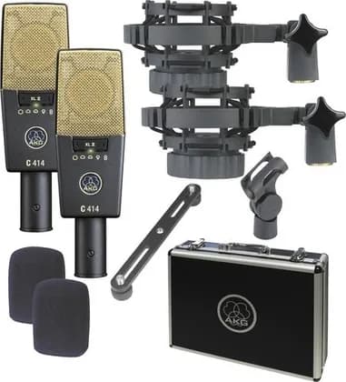 AKG C414 XLII ST Multi-Pattern Large-Diaphragm Condenser Microphone (Matched Pair Stereo Set) | 3059X00240