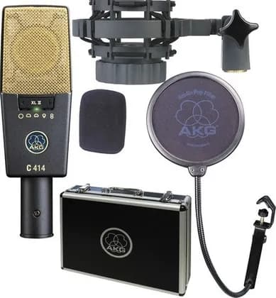 AKG C414 XLII Multi-Pattern Large-Diaphragm Condenser Microphone | 3059X00060