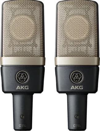 AKG C314 Multi-Pattern Condenser Microphone (Matched Pair) | 3386X00110