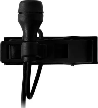 AKG LC617 MD Lapel Microphone With Tie Clip - Black | 2577X00200
