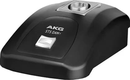 AKG STS DAM+ Professional Tabletop Microphone Stand Heavy-Duty, Programmable Push-to-Talk/Mute Switch, XLR Output, LED Status Indicator, Compatible with AKG DAM+ Goosenecks & Capsules | 2966H00030