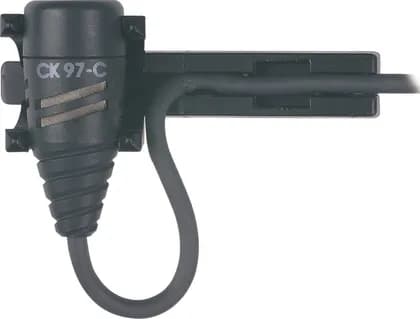 AKG CK97 C-L Reference Condenser Lavalier Microphone - Black | 2497H00080