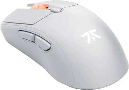Fnatic Bolt Wireless Gaming Mouse, Pixart 3370 Sensor, WiFi & Bluetooth Battery Life 110-210h, USB-C Charging, Kailh GM 8.0 Switches, 4 Profiles & DPI Stages, Virgin PTFE Skates, White | MS0003-002