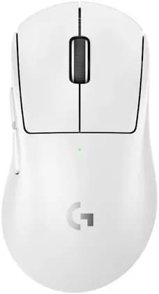 Logitech PRO X SUPERLIGHT 2 DEX LIGHTSPEED Wireless Gaming Mouse, Hero Sensor 2, 44000 DPI, Up To 8 kHz Polling Rate, Responsive Optical Precision, Up To 95 Hours Battery, White | 910-007366