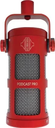 Sontronics Podcast Pro, Dynamic, SuperCardioid, 50Hz - 15kHz, Best For Podcast, Gaming and Music - Red | Podcast Pro