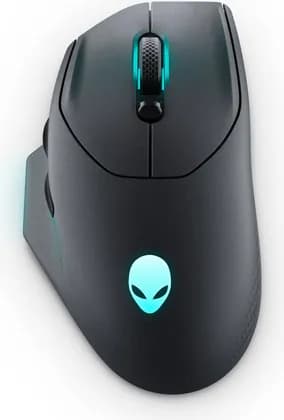 Dell Alienware AW620M Wireless Gaming Mouse, Right-Handed Orientation, 7 Programmable Buttons, 26,000 DPI Resolution, Auto-Calibration, 2m Braided Cable Length, Dark Side of the Moon | 545-BBFB