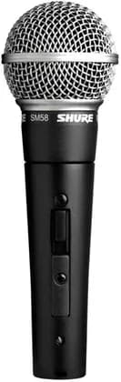 Shure SM58SE Vocal Microphone with On/Off Switch - Legendary Dynamic Cardioid Mic for Live Performance, Singing & Speech | SM58SE