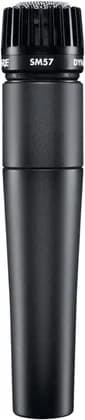 Shure SM57-LCE Dynamic Instrument Microphone - Industry Standard Cardioid Mic for Guitars, Drums, Vocals & More (Cable Not Included) | SM57-LCE