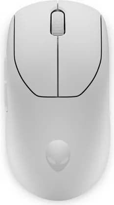 Dell Alienware Pro Gaming Mouse, Symmetrical Form Factor, 6 Fully Programmable Buttons, 26,000 DPI Resolution, 2.4GHz Gaming Wireless & Wired, 2m Braided Cable, Lunar Light | 545-BBFN