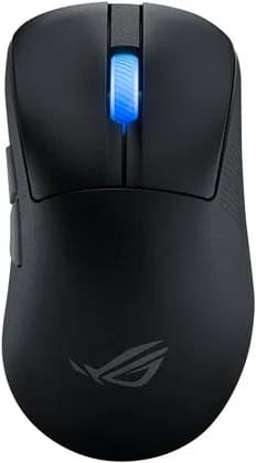 ASUS ROG Keris II Ace Ultralight 54g Ergonomic Gaming Mouse, 42,000-dpi ROG AimPoint Pro Sensor, ROG SpeedNova Wireless, Micro Switches, 4,000/8,000 Hz Polling Rate Booster, Black | 90MP03N0-BMUA00