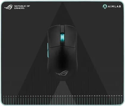 ASUS ROG Harpe Ace Aim Lab Edition Wireless Gaming Mouse with ROG Hone Ace Aim Lab L Sized Mousepad, Tri-mode Connectivity, Next-gen 36000dpi, Optimized Mousing Surface, Black | ROG-ACE AIM LAB