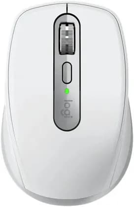 Logitech MX Anywhere 3S Compact Wireless Mouse, Fast Scrolling, 8K DPI Any-Surface Tracking, Quiet Clicks, Programmable Buttons, USB C, Bluetooth, Windows, Linux, Chrome, Mac - Pale Grey| 910-006930