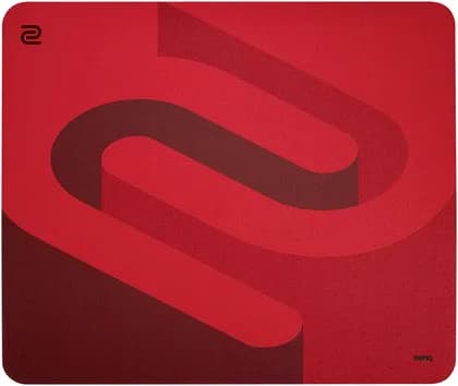 BenQ ZOWIE G-SR-SE Red Rouge II Large Esports Gaming Mouse Pad, Moisture Resistant Cloth, High Density Rubber Pad with Medium Softness, Anti-Slip Base | G-SR-SE-ZC05