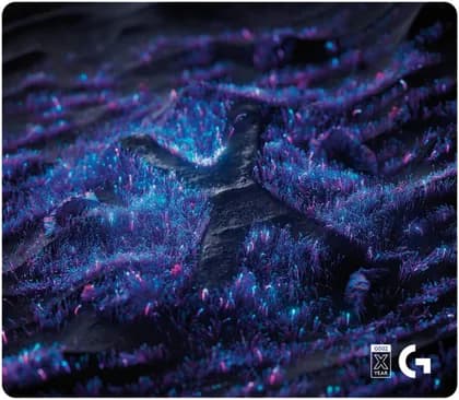 Logitech G640 SE 10th Anniversary Large Cloth Gaming Mouse Pad, Optimized for Gaming Sensors, Moderate Surface Friction, Non-Slip Mouse Mat, Black | 943-001335