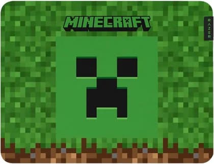Razer Gigantus V2 Cloth Gaming Mouse Pad, Medium Size, Textured Micro-weave, Anti-slip Base, Minecraft Edition | RZ02-03333800-R3M1