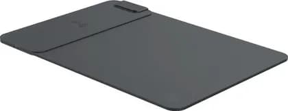 Powerology Rolled Up Qi Wireless Charging Mouse Pad 15W - Textured Gray | PRPCTG