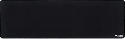 Glorious G-E Extended Gaming Mouse Pad/Mat, Long Black Cloth, Mousepad, Stitched Edges, 36x11 | G-E