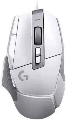 Logitech G502 X Wired Gaming Mouse, Lightforce Switches, 100 – 25,600 dpi Resolution, HERO 25K Sensor, 13 Programmable Controls, 40G2 Acceleration, 5 Onboard Memory Profiles, White | 910-006144