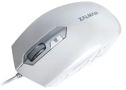 Zalman ZM-M130C Multi-Gesture Optical Wired Mouse - White | ZM-M130C