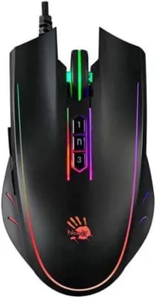 Bloody P81s RGB Animation Gaming Mouse, High Precise 8000 CPI, 2000 Hz Report Rate, Metal X'Glide Armor Boot, Light Strike Technology, Black | P81s