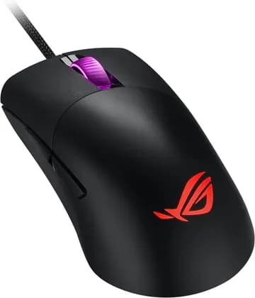 ASUS ROG Keris Lightweight FPS Optical Gaming Mouse with ROG Paracord Soft Cable, Specially-tuned ROG 16,000 dpi Sensor, Exclusive Push-fit Switch Socket Design, PBT L/R Keys, Black | 90MP01R0-B0UA00