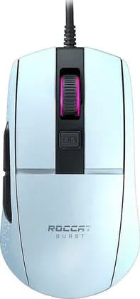 Roccat Burst Core - Extreme Lightweight Optical Core Gaming Mouse, High Precision, Optical Sensor 8,500 Dpi - White | ROC-11-751