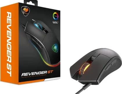 Cougar Revenger ST RGB Gaming Mouse, PixArt PMW3325 Optical Gaming Sensor, 2000 Hz Polling Rate, Hyper-Fast Response | CG-MS-REVENGER-ST-RGB