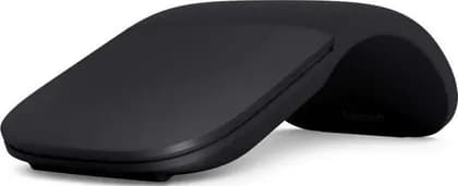 Microsoft Arc Wireless Mouse, Ultra-Slim & Lightweight, BlueTrack Technology, Up to 1200 FPS Imaging Rate, 1000 PPI Resolution, Bendable Tail, Black | ELG-00008 / ELG-00001