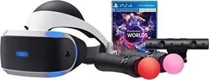 Sony PlayStation Virtual Reality Bundle With VR Headset, VR Camera, 2 Move Montion Controllers And VR Worlds Game | BO010034