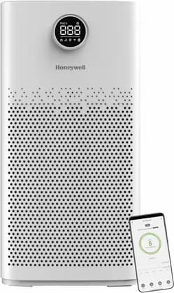 Honeywell Air Purifier For Home, 5 Stage Filtration,Covers 79m, PM2.5 Level Display,UV, WIFI, H13 HEPA Filter,removes 99.99 Pollutants, Air Touch-P2