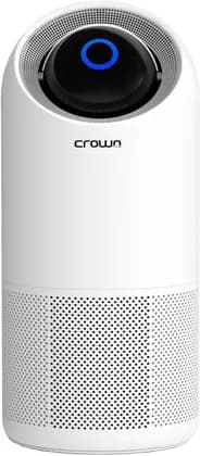 Crownline AP-475 WiFi Smart Air Purifier with HEPA 13 Filter, 250m /h CADR, Covers up to 30 , PM2.5 Sensor, 3-in-1 Filter, Air Quality Light, Auto & Manual Modes, 45W, 100 240V | AP-475