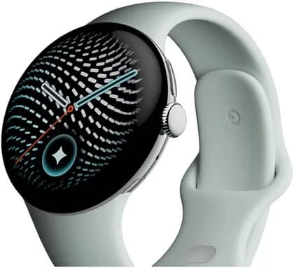 Google Pixel Watch 5 Smartwatch, 41mm, Actua 360 Display, Snapdragon W5 Gen 2, Gemini Intelligence, IP68 Water/Dust Resistant, 40H Battery, Fog | Pixel Watch 5