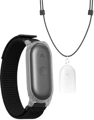Plaud NotePin AI Voice Recorder Bundle 64GB, Wearable AI Memory Capsule, Smart Note-Taking Device with Lanyard, Wristband & Clip, Compatible with Plaud App & Web, Cosmic Gray | 6977512610246