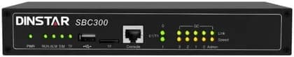 Dinstar SBC300 20 Session Border Controller 20 SIP/Transcoding Channels, TLS/SRTP, WebRTC Gateway, Black | SBC300 20